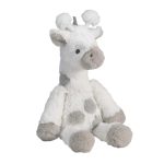 Plush Giraffe Stuffed Animal 11.5 Inch – Grey/White