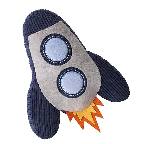 Plush children’s room pillow Silver-River Rocket Ship